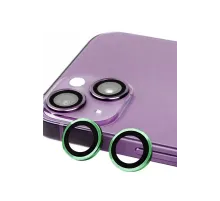 Apple iPhone 13 Mini Raze Metal Kamera Lens - Yeşil