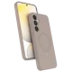 Samsung Galaxy A35 5G Regal Magsafe Standlı Kapak - Çöl Titanyum
