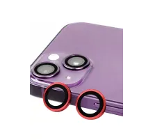 Apple iPhone 13 Mini Raze Metal Kamera Lens - Kırmızı