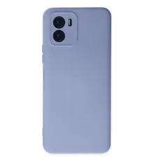 Vivo Y15S Kılıf Nano içi Kadife Silikon - Lila