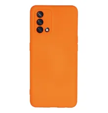 A74 4G Kılıf Nano içi Kadife Silikon - Turuncu