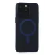 Apple iPhone 15 Pro Max Kılıf Lodos Magneticsafe Mat Kapak - Mavi