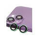Apple iPhone 13 Raze Metal Kamera Lens - Yeşil