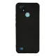 Realme C21 Kılıf Nano içi Kadife Silikon - Siyah
