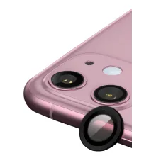 Apple iPhone 11 Raze Metal Kamera Lens - Siyah