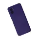 Vivo Y15S Kılıf Nano içi Kadife Silikon - Mor