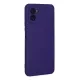 Vivo Y15S Kılıf Nano içi Kadife Silikon - Mor