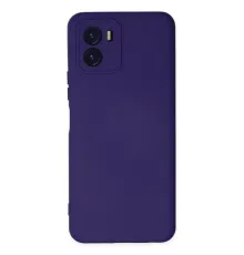 Vivo Y15S Kılıf Nano içi Kadife Silikon - Mor