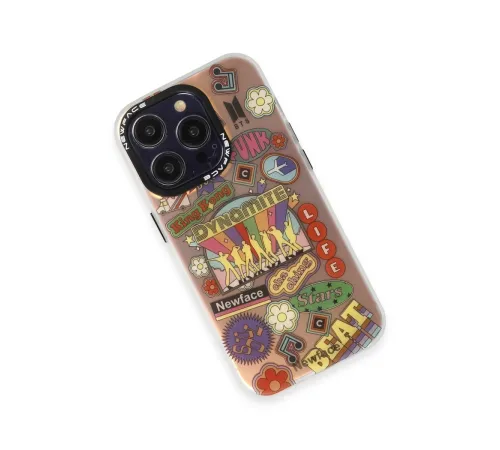 Apple iPhone 14 Pro Max Kılıf Estoril Desenli Kapak - Estoril - 14