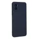 Vivo Y15S Kılıf Nano içi Kadife Silikon - Lacivert