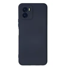Vivo Y15S Kılıf Nano içi Kadife Silikon - Lacivert