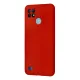 Realme C21 Kılıf Nano içi Kadife Silikon - Kırmızı