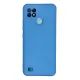 Realme C21 Kılıf Nano içi Kadife Silikon - Mavi