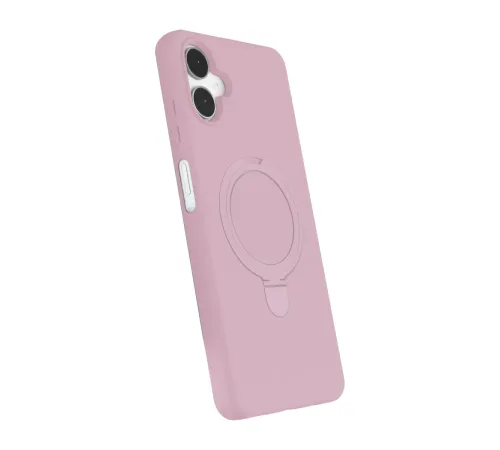 Samsung Galaxy A06 Regal Magsafe Standlı Kapak - Açık Pembe