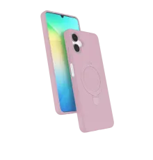 Samsung Galaxy A06 Regal Magsafe Standlı Kapak - Açık Pembe