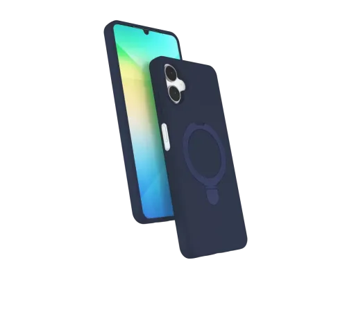 Samsung Galaxy A06 Regal Magsafe Standlı Kapak - Lacivert