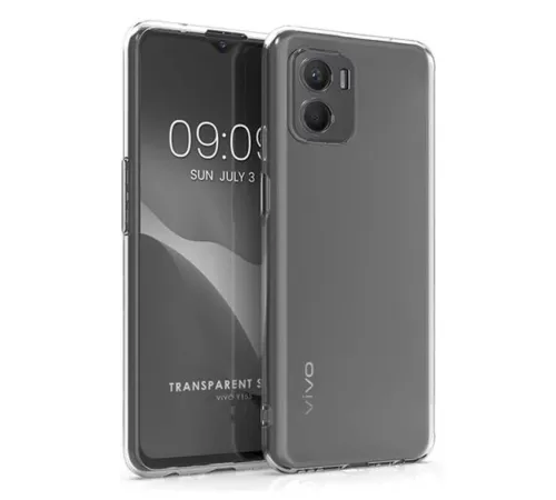 Vivo Y15S Kılıf Lüx Şeffaf Silikon