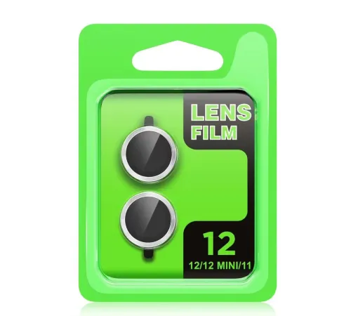 Apple iPhone 12 Raze Metal Kamera Lens - Mavi