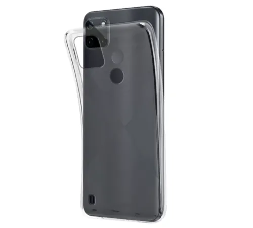 Realme C25Y Kılıf Lüx Şeffaf Silikon