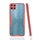 Realme C25Y Kılıf Platin Silikon - Pembe