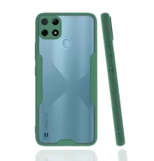 Realme C25Y Kılıf Platin Silikon - Yeşil