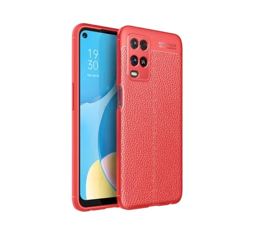 A54 4G Kılıf Auto Focus Kapak - Kırmızı