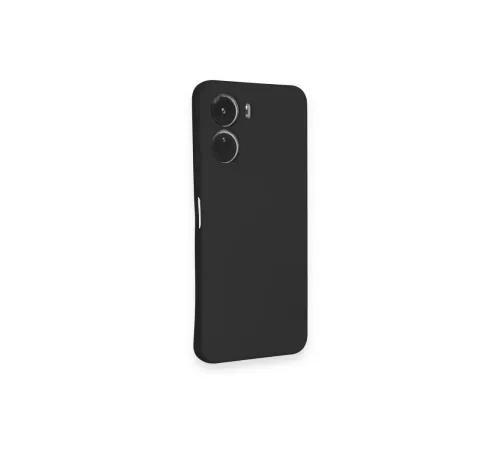Vivo Y16 Kılıf Nano içi Kadife Silikon - Siyah