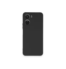 Vivo Y16 Kılıf Nano içi Kadife Silikon - Siyah