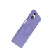 Samsung Galaxy A06 Regal Magsafe Standlı Kapak - Lila