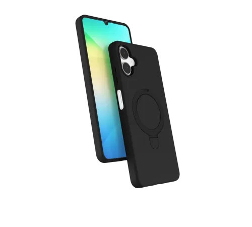 Samsung Galaxy A06 Regal Magsafe Standlı Kapak - Siyah