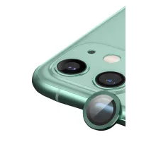 Apple iPhone 12 Mini Raze Metal Kamera Lens - Yeşil