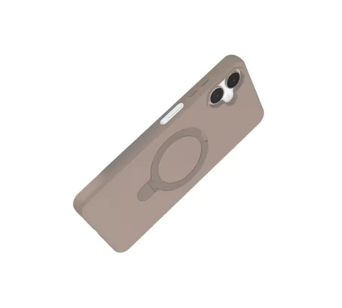 Samsung Galaxy A06 Regal Magsafe Standlı Kapak - Çöl Titanyum