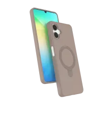 Samsung Galaxy A06 Regal Magsafe Standlı Kapak - Çöl Titanyum