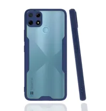 Realme C25Y Kılıf Platin Silikon - Lacivert