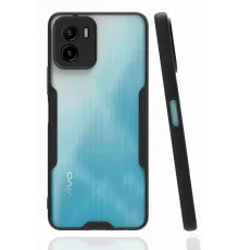 Vivo Y15S Kılıf Platin Silikon - Siyah