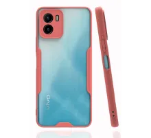 Vivo Y15S Kılıf Platin Silikon - Pembe