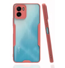 Vivo Y15S Kılıf Platin Silikon - Pembe