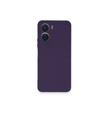 Vivo Y16 Kılıf Nano içi Kadife Silikon - Mor
