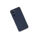 Vivo Y16 Kılıf Nano içi Kadife Silikon - Lacivert