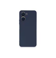 Vivo Y16 Kılıf Nano içi Kadife Silikon - Lacivert