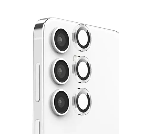 Samsung Galaxy S25 Raze Metal Kamera Lens - Gümüş