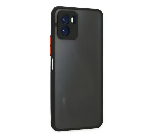 Vivo Y15S Kılıf Montreal Silikon Kapak - Siyah