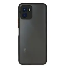 Vivo Y15S Kılıf Montreal Silikon Kapak - Siyah
