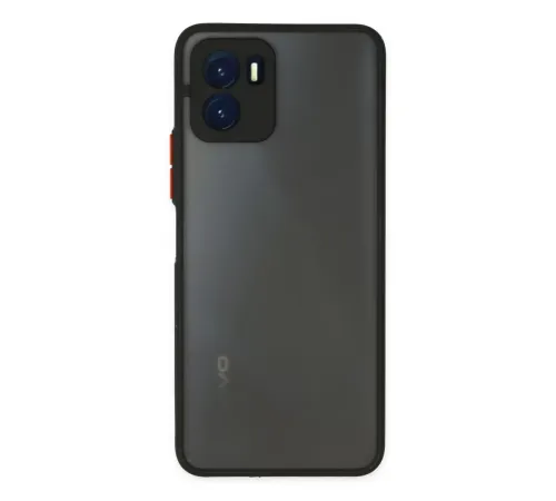Vivo Y15S Kılıf Montreal Silikon Kapak - Siyah
