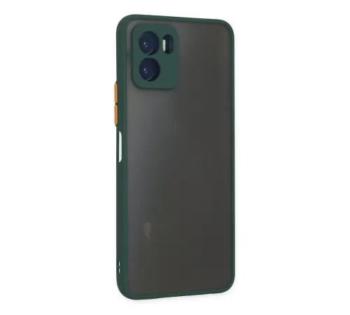 Vivo Y15S Kılıf Montreal Silikon Kapak - Yeşil