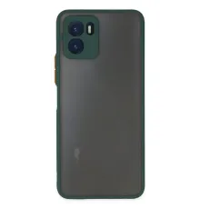 Vivo Y15S Kılıf Montreal Silikon Kapak - Yeşil