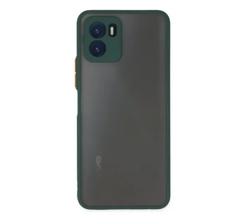 Vivo Y15S Kılıf Montreal Silikon Kapak - Yeşil