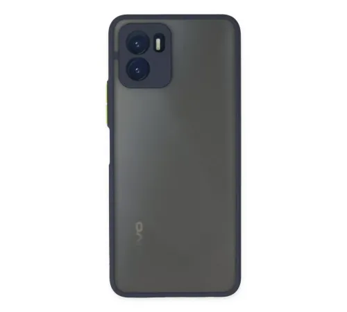 Vivo Y15S Kılıf Montreal Silikon Kapak - Lacivert