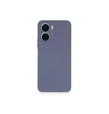 Vivo Y16 Kılıf Nano içi Kadife Silikon - Gri