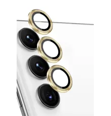 Samsung Galaxy S24 FE Raze Metal Kamera Lens - Sarı